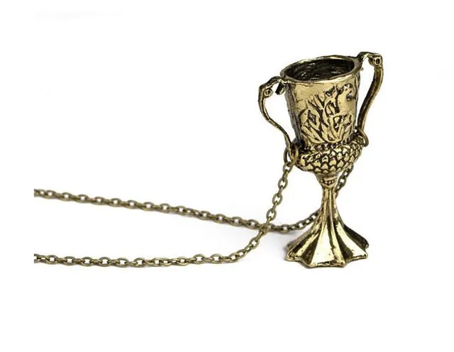 Harri Potter Time Turner Hourglass Necklace Toys For Kid Hermione Granger Magic Red Stone Golden Snitch Harri Potter Necklace