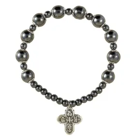 Hematite Rosary Bracelet (70% off)