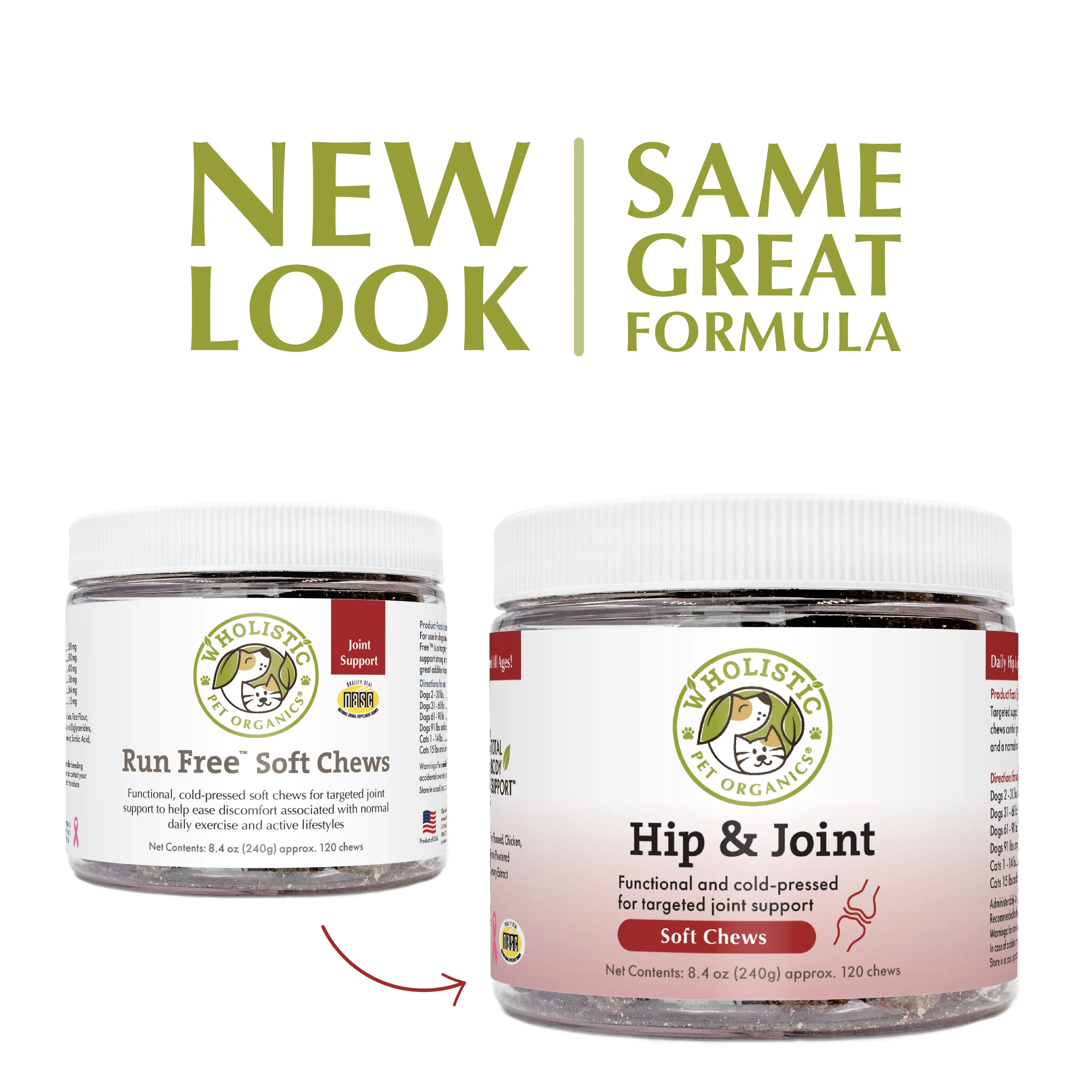 Hip & Joint Soft Chews (formerly Run Free)