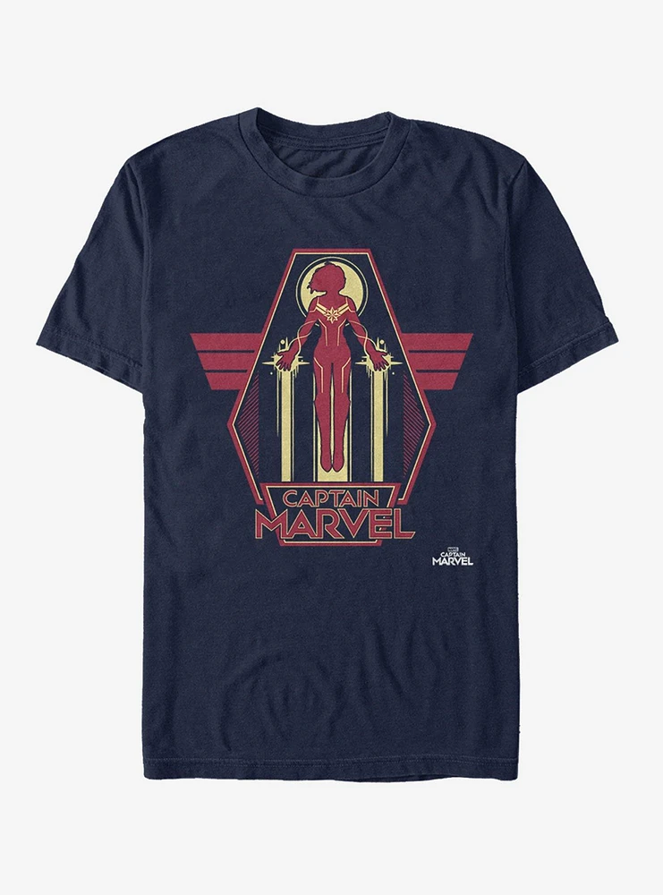 Hot Topic Marvel Captain Take Flight T-Shirt