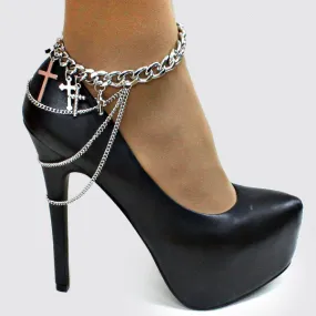 iLLASPARKZ Cross Fashion Anklets