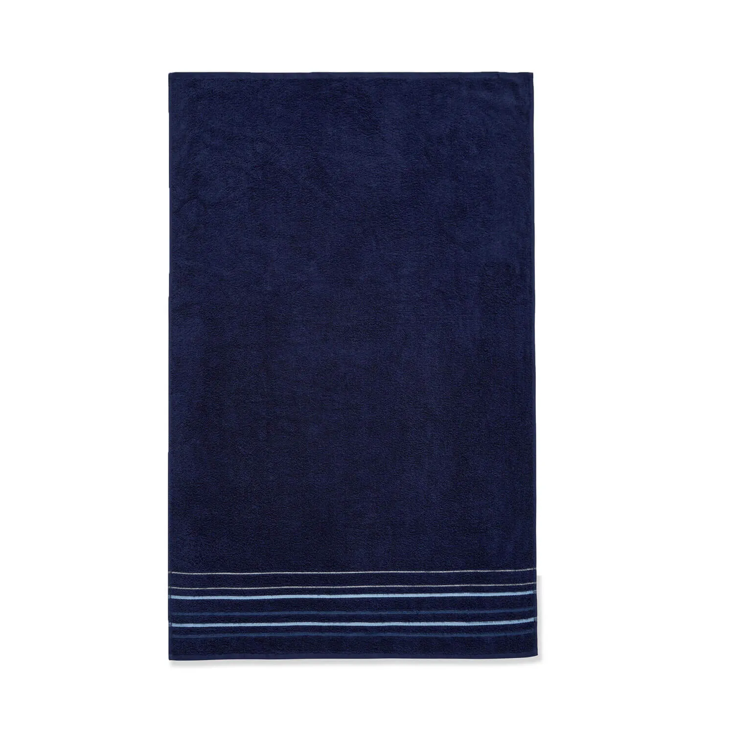 Java Stripe Bath Towel - Navy