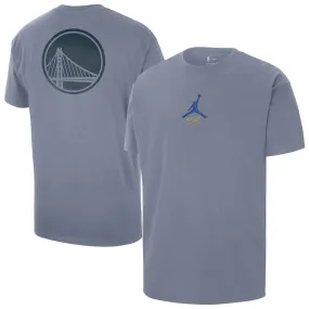 Jordan Brand Golden State Warriors Blue Statement Edition Jumpman Flight Heavyweight T-Shirt