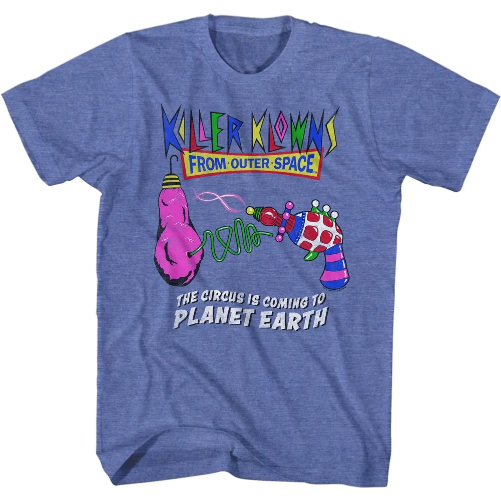 Killer Klowns From Outer Space Circus (Blue) Shirt