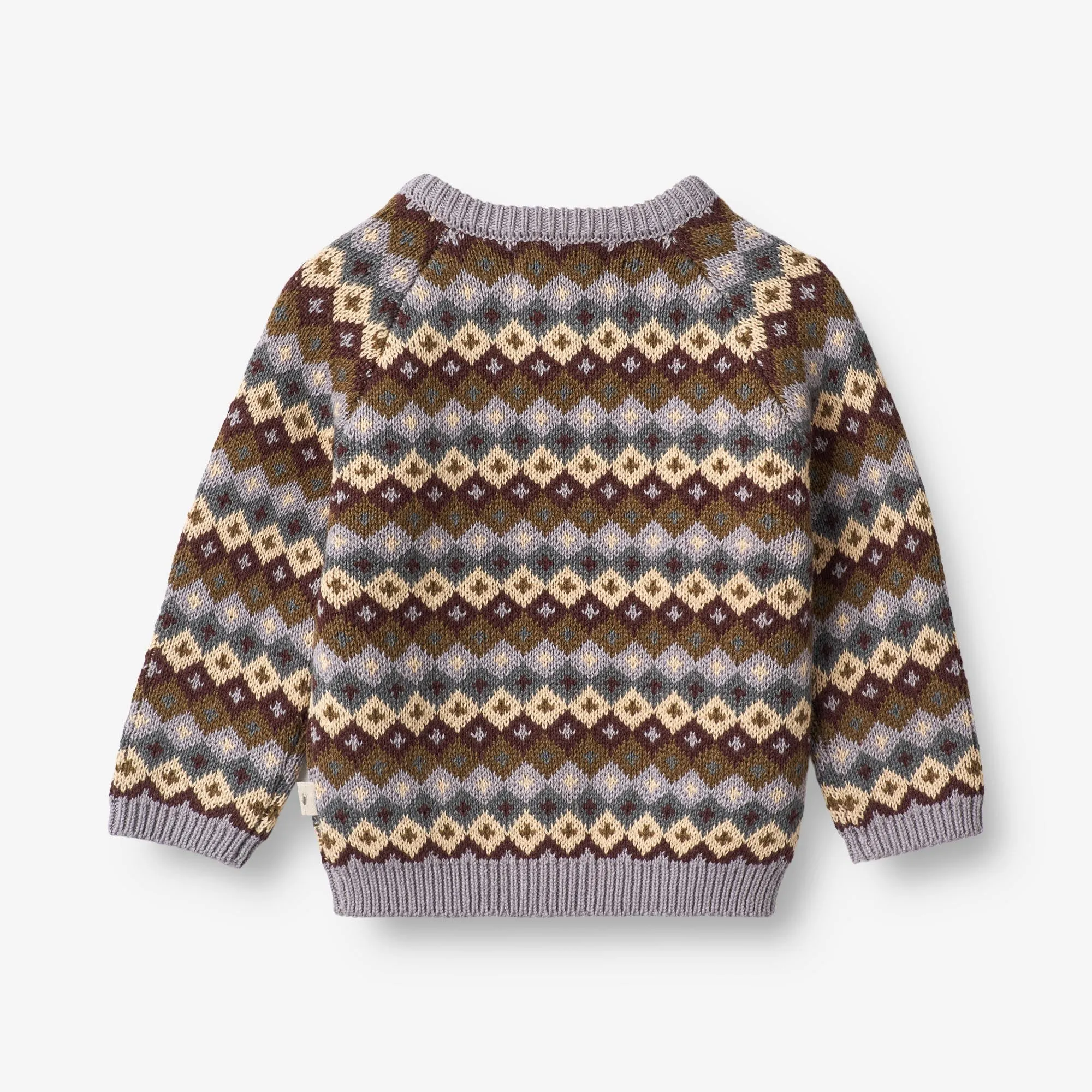 Knit Pullover Mimi Jacquard | Baby - multi lavender