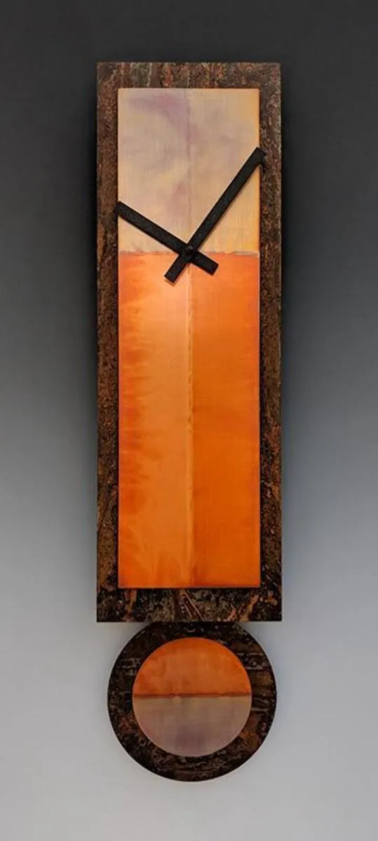 Lacouette - Clock - Ginger Pendulum (Rust & Copper) #GINGER