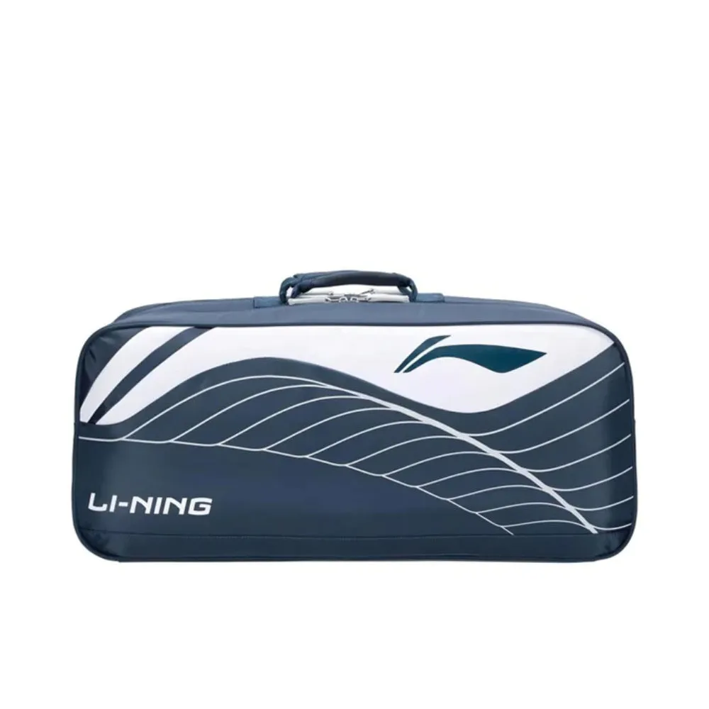 Li-Ning ABJT053 Square Badminton Kit Bag (Blue/White)