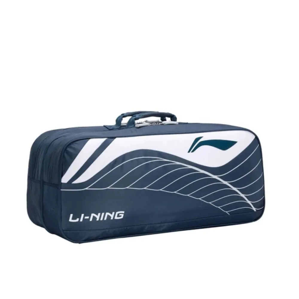 Li-Ning ABJT053 Square Badminton Kit Bag (Blue/White)