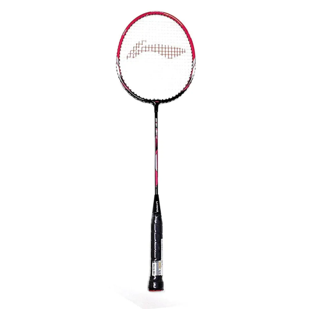 Li-Ning XP60 IV Strung Badminton Racquet (Black/Pink)