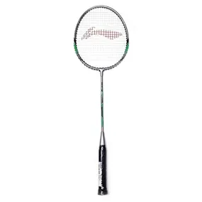 Li-Ning XP80 IV Strung Badminton Racquet (Grey/Green)