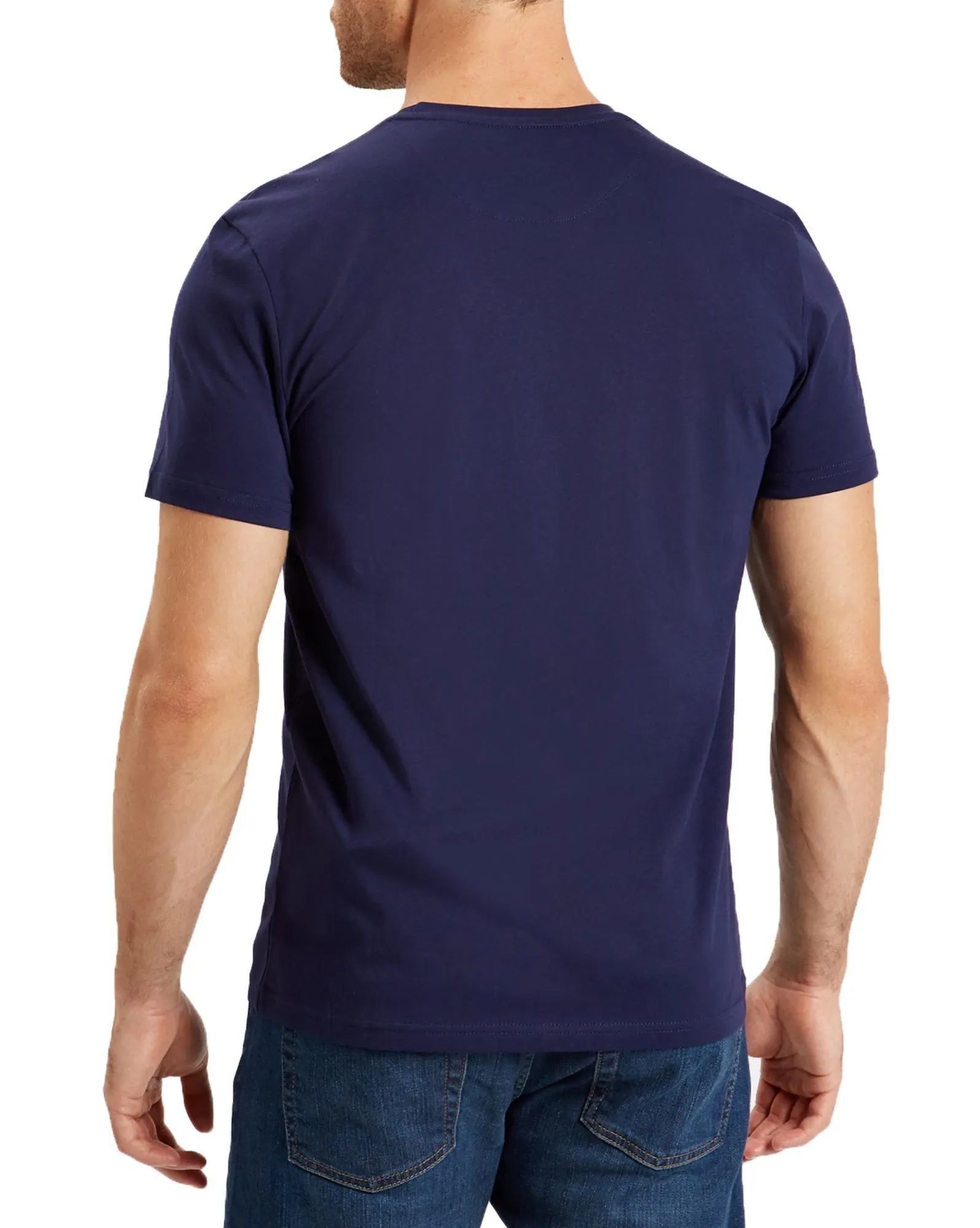 Lyle & Scott Basic Crew Neck Short Sleeve T-Shirt Navy