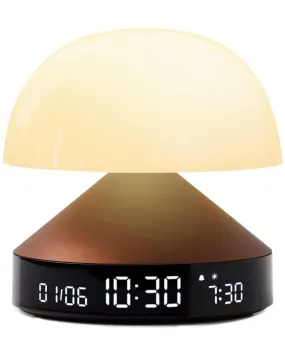 Mina Sunrise Alarm Clock in Gun Metal