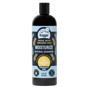 MOISTURIZE Organic Hemp Dog Shampoo with Lemongrass