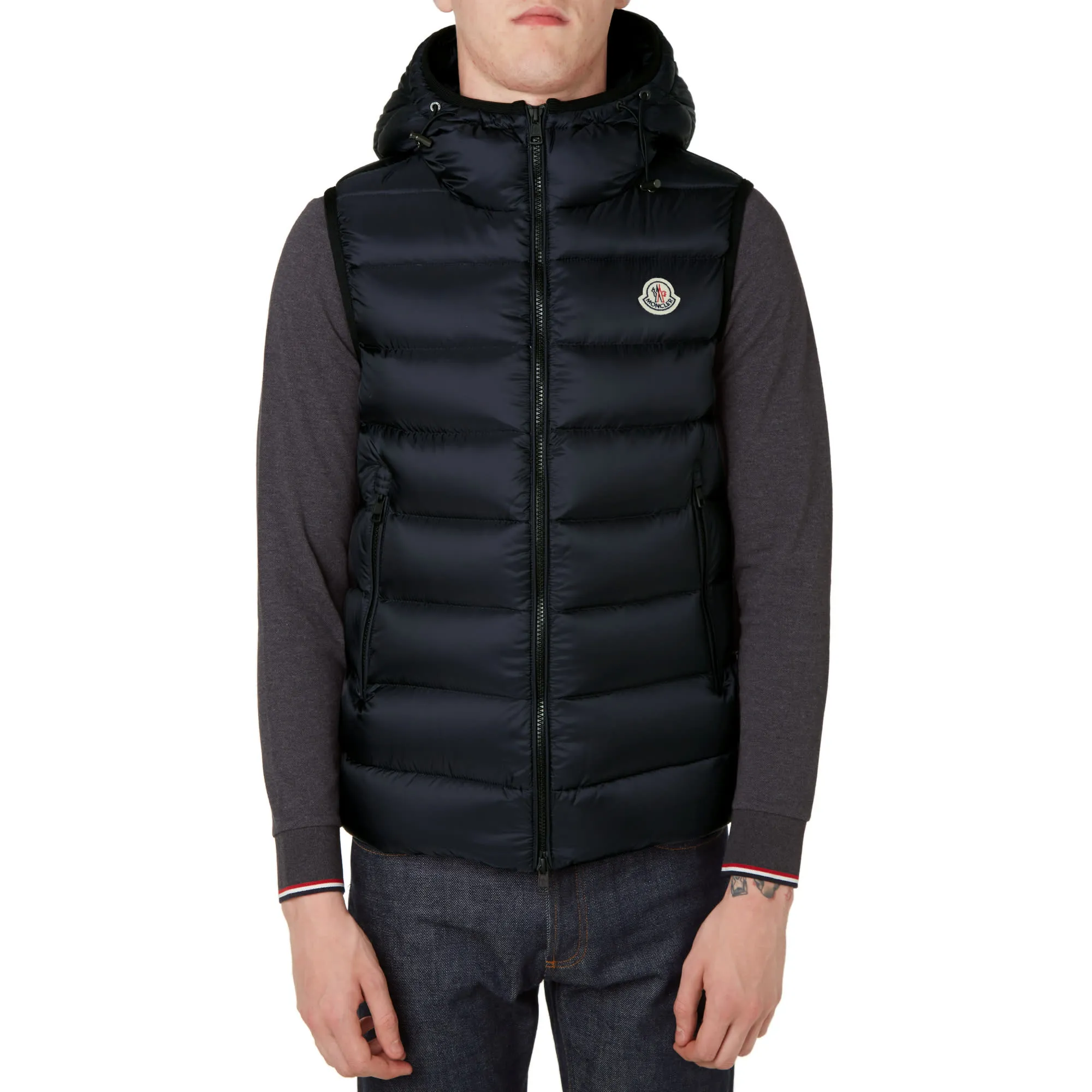 Moncler Ray Hooded GiletNavy