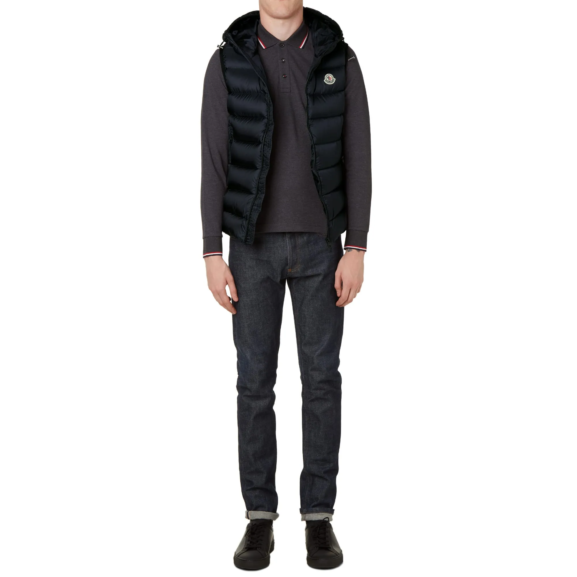 Moncler Ray Hooded GiletNavy