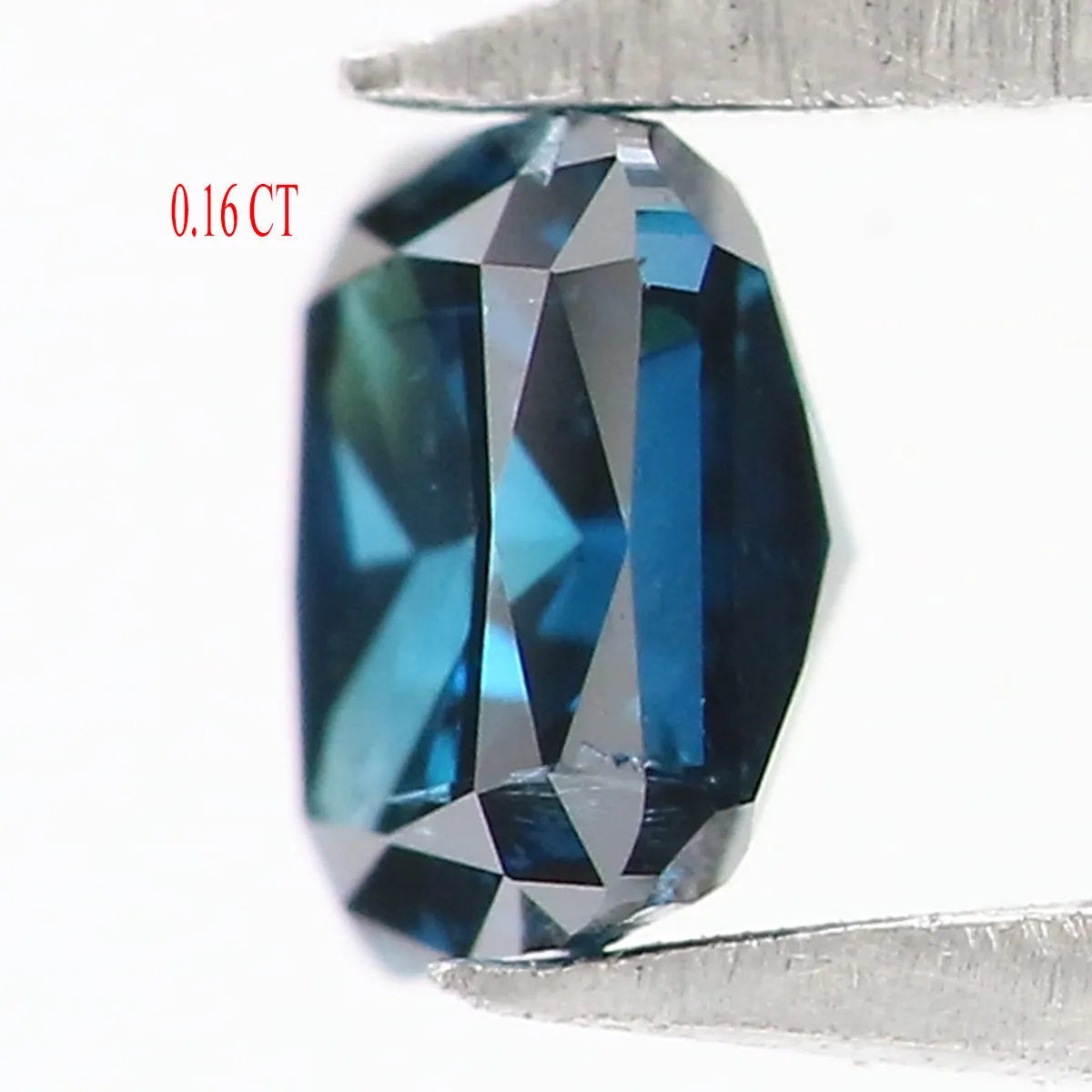 Natural Loose Cushion Blue Color Diamond 0.16 CT 3.10 MM Cushion Shape Rose Cut Diamond L5799