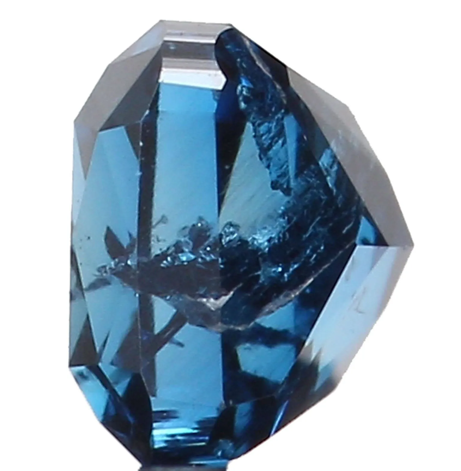 Natural Loose Diamond Cushion Blue Color I1 Clarity 3.20 MM 0.22 Ct KR978