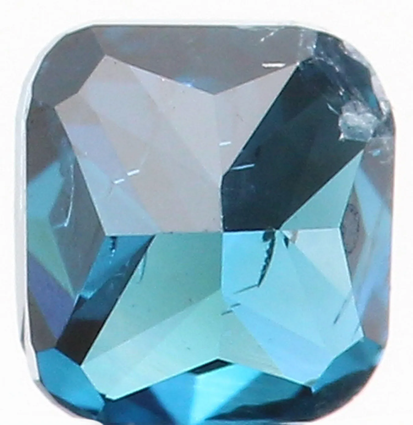 Natural Loose Diamond Cushion Blue Color SI1 Clarity 2.80 MM 0.13 Ct KR814