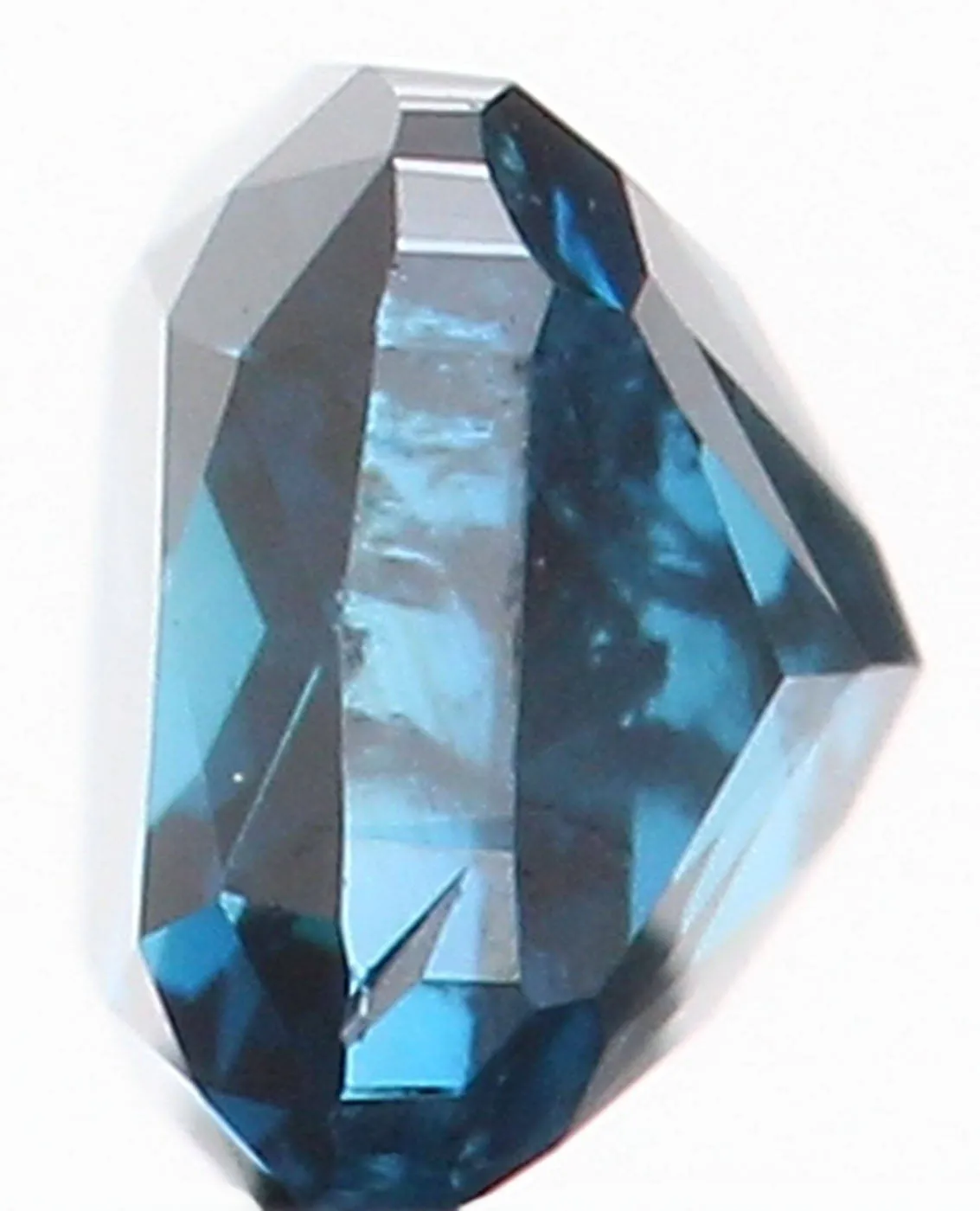 Natural Loose Diamond Cushion Blue Color SI1 Clarity 2.80 MM 0.13 Ct KR814