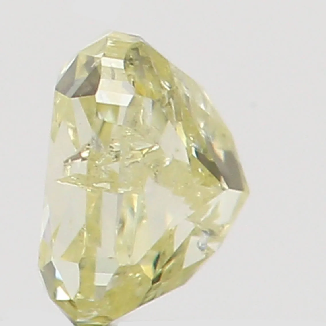 Natural Loose Diamond Cushion Yellow Color I1 Clarity 2.90 MM 0.15 Ct L5491