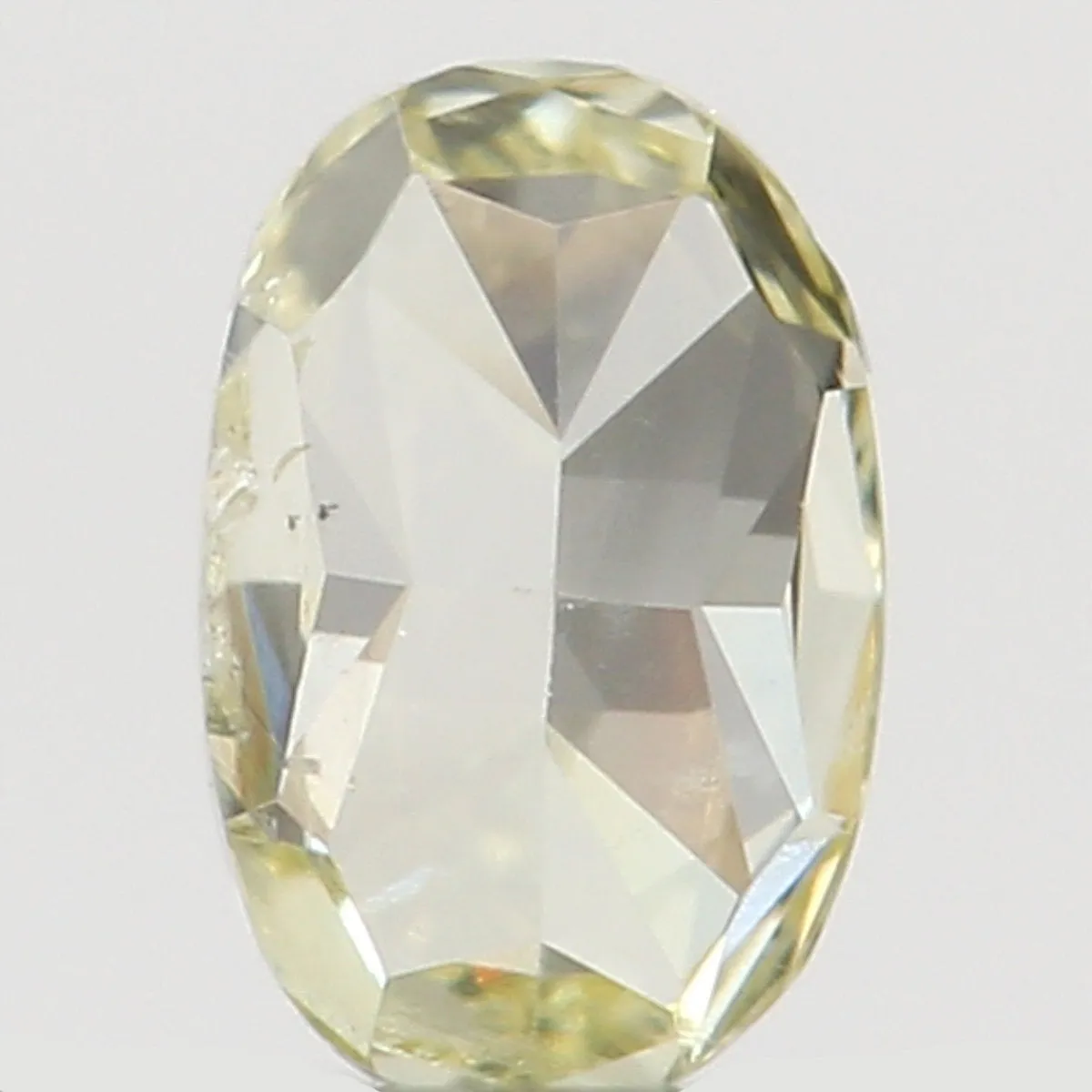 Natural Loose Diamond Oval Yellow Color SI1 Clarity 3.50 MM 0.11 Ct L6533