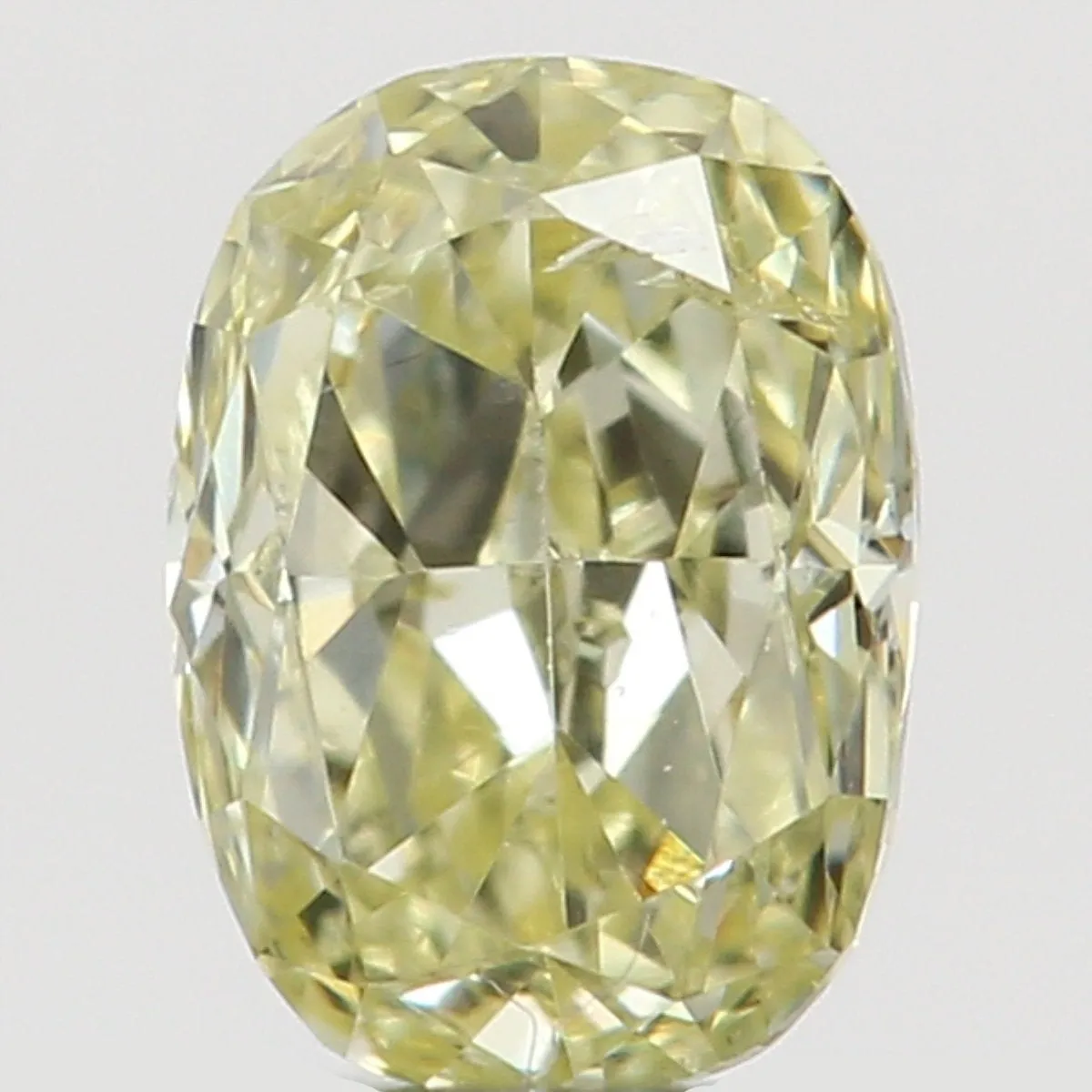 Natural Loose Diamond Oval Yellow Color SI1 Clarity 3.70 MM 0.15 Ct L6474