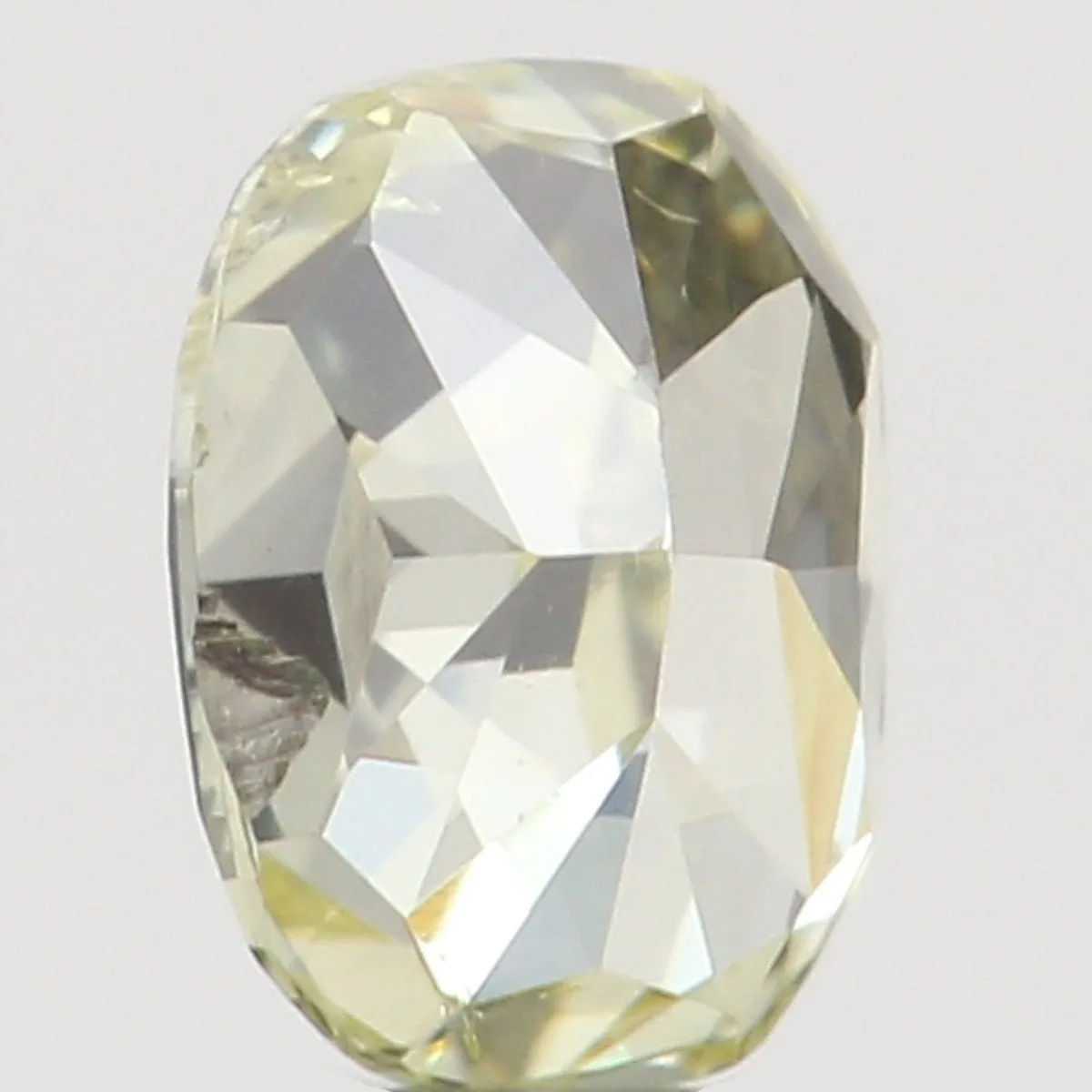 Natural Loose Diamond Oval Yellow Color SI1 Clarity 3.70 MM 0.15 Ct L6474