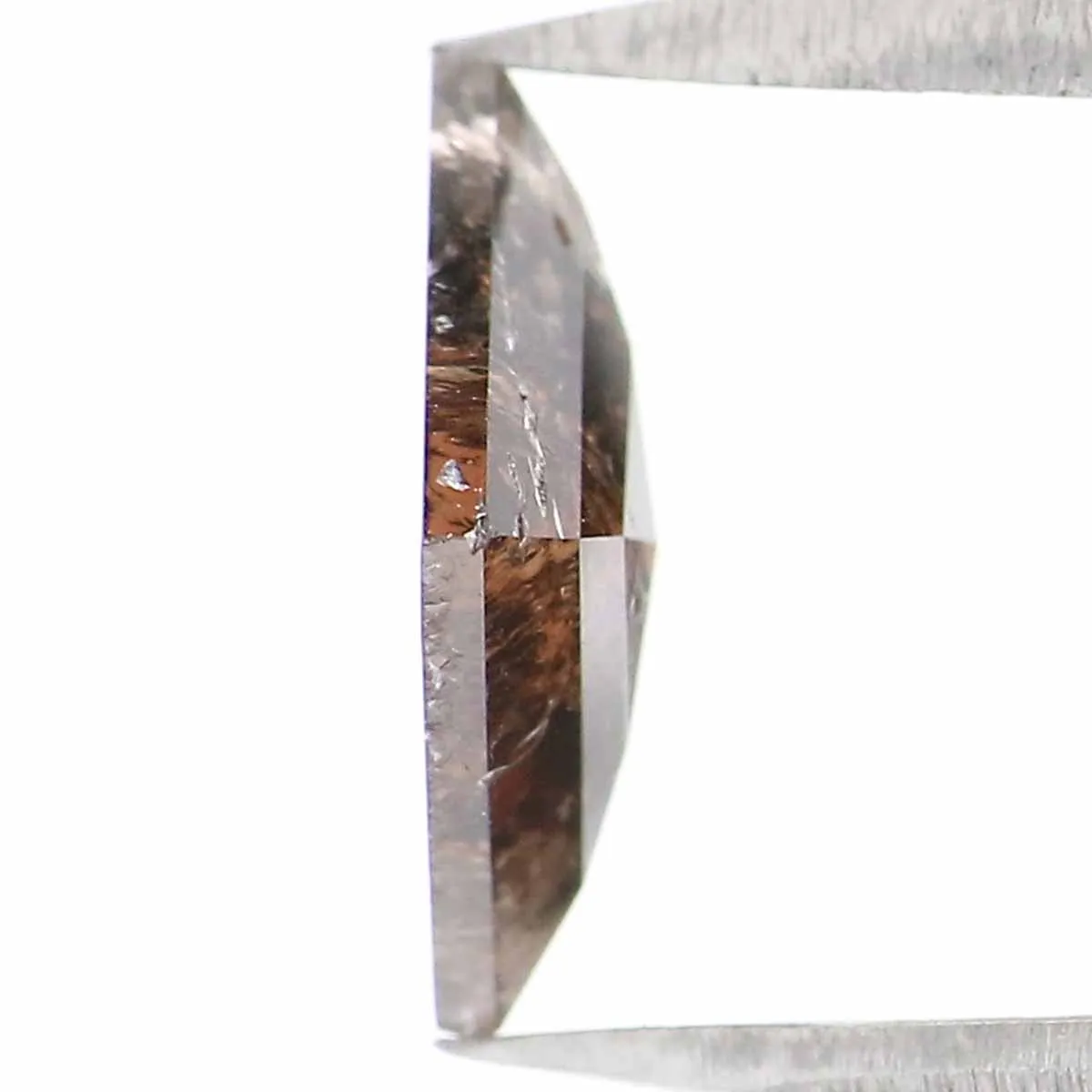 Natural Loose Kite Diamond Brown Color 0.90 CT 6.30 MM Kite Shape Rose Cut Diamond KR1816