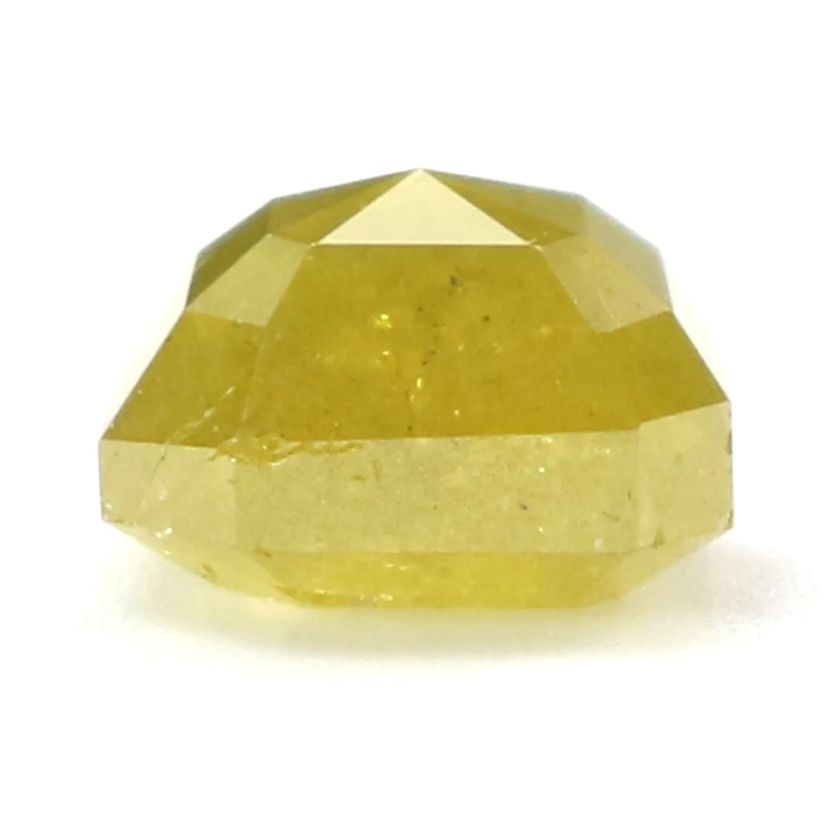 Natural Loose Radiant Diamond Yellow Color 0.77 CT 4.90 MM Radiant Shape Rose Cut Diamond L6831