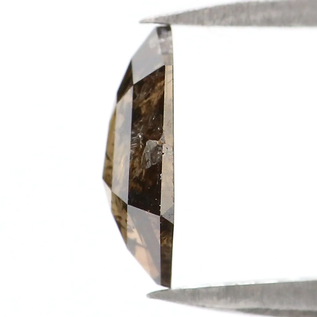 Natural Loose Shield Brown Color Diamond 0.73 CT 7.80 MM Shield Shape Rose Cut Diamond L7440