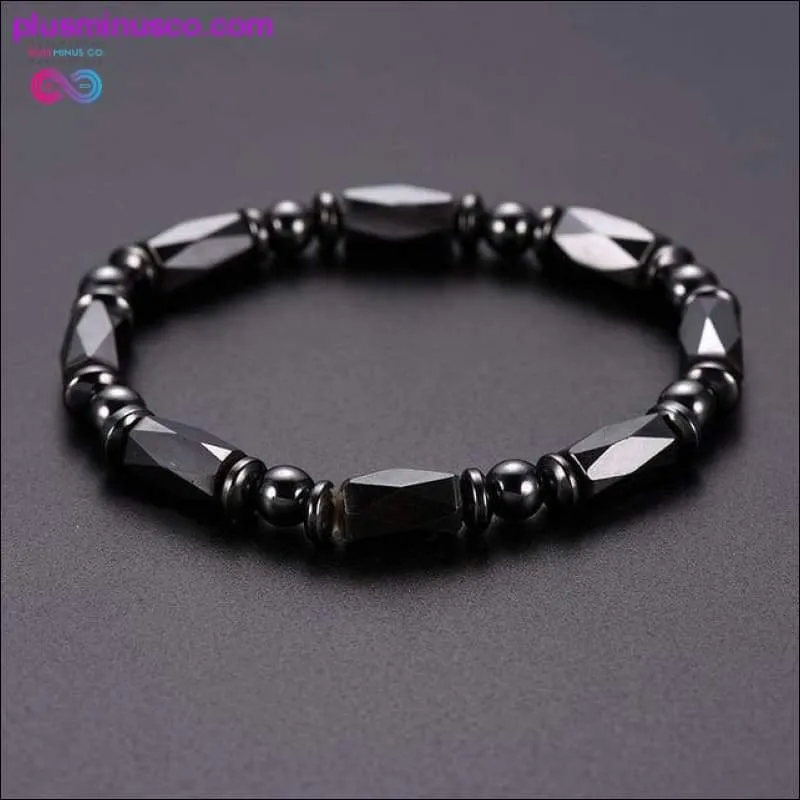 Natural Tiger Eye Hematite Men Bracelets Set Magnetic Health