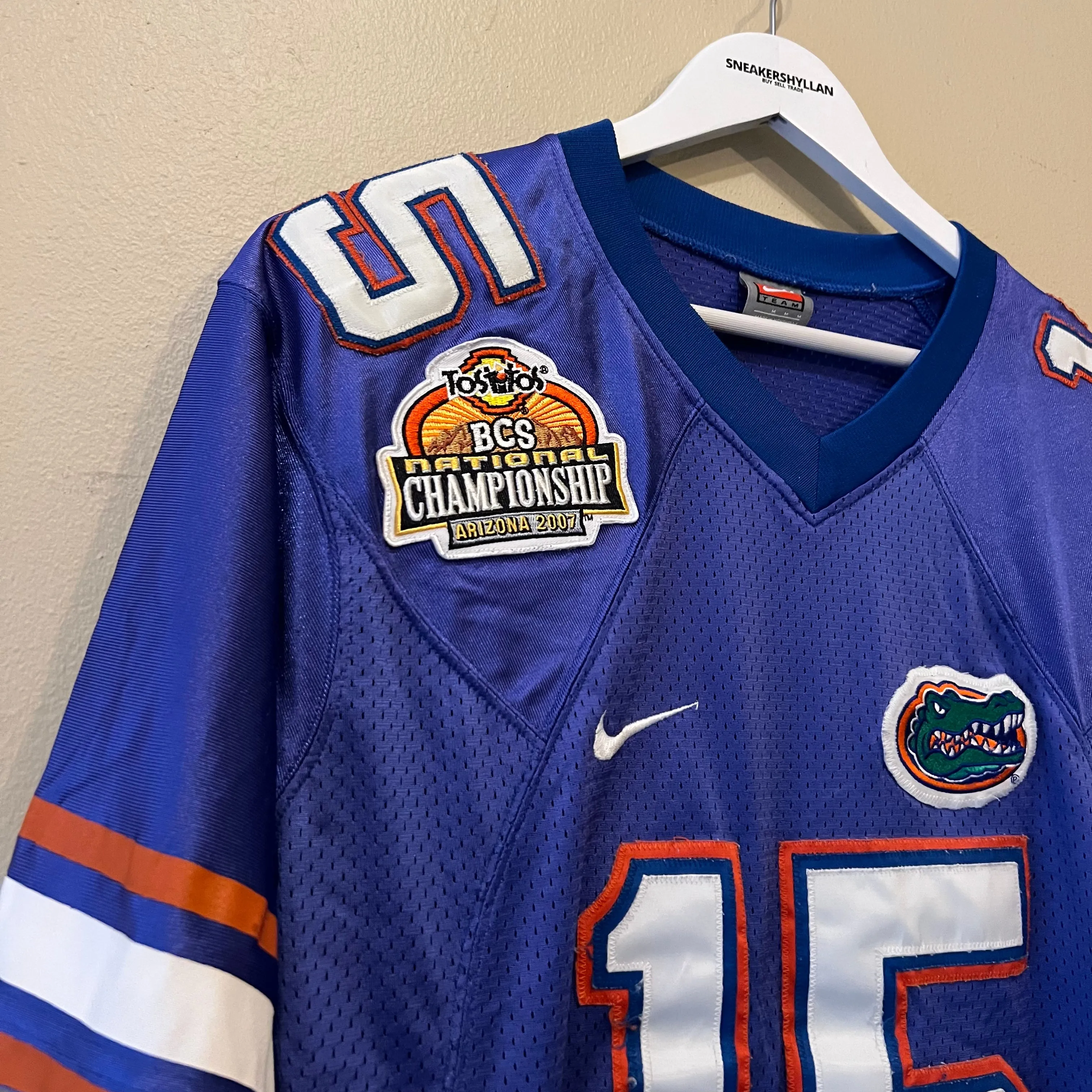 Nike Florida Gators National Championship 2007 #15 NFL Jersey