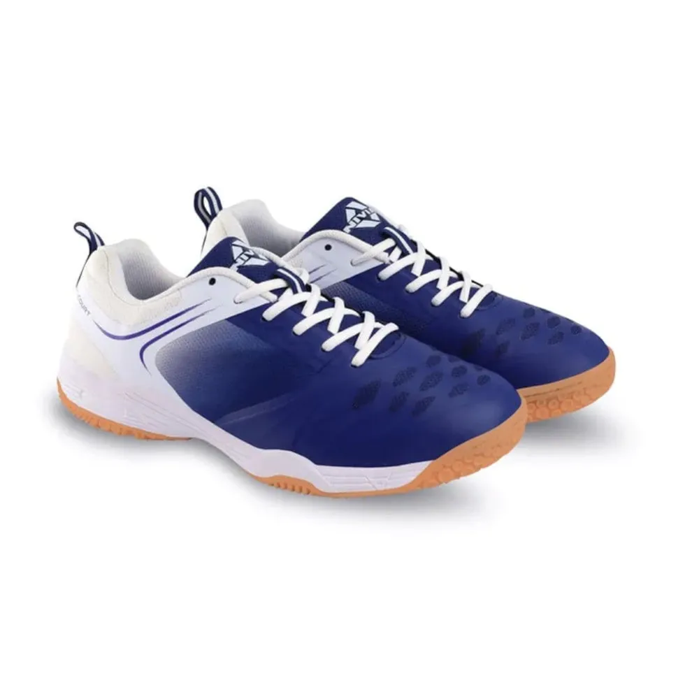 Nivia HY-Court 2.0 Badminton Shoe (Blue/White)