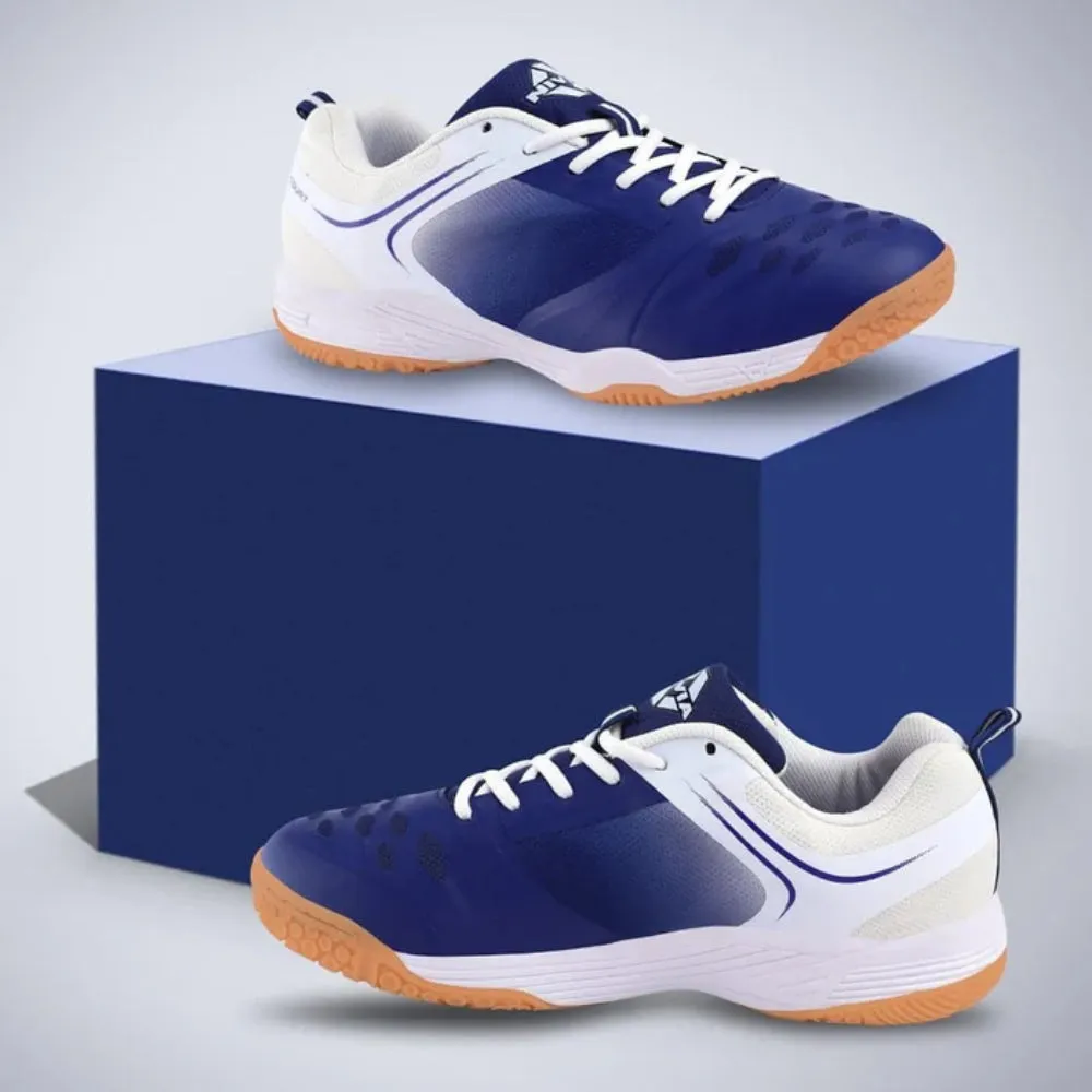 Nivia HY-Court 2.0 Badminton Shoe (Blue/White)