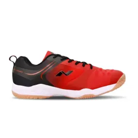 Nivia HY-Court 2.0 Badminton Shoe (Red/Black)