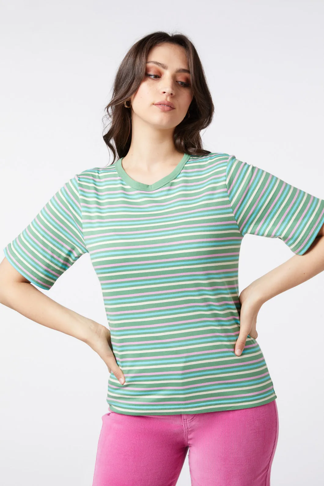 Pattie Stripe Tee