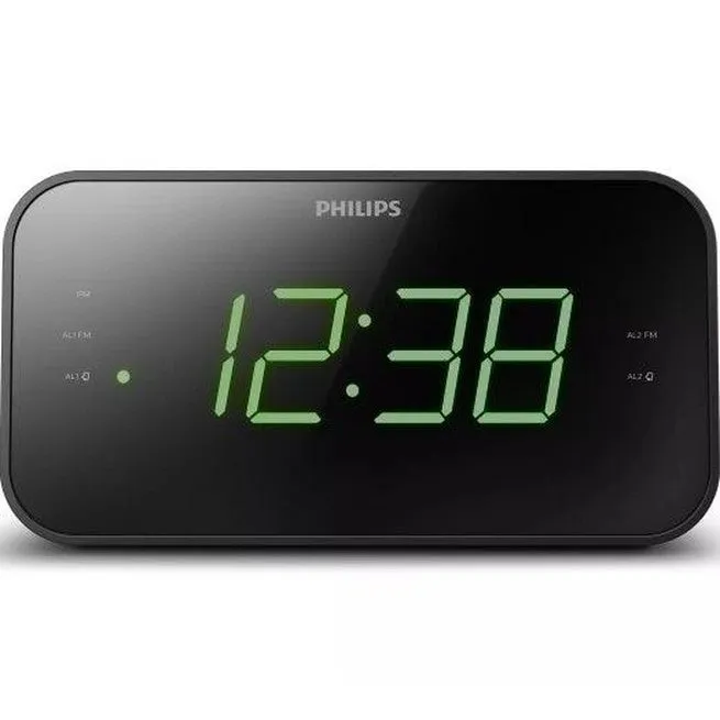 Philips Clock Radio Large Display FM Digital