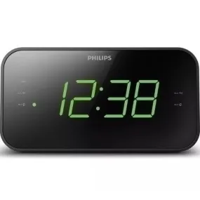 Philips Clock Radio Large Display FM Digital