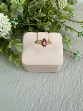 Pink Gemstone Ring