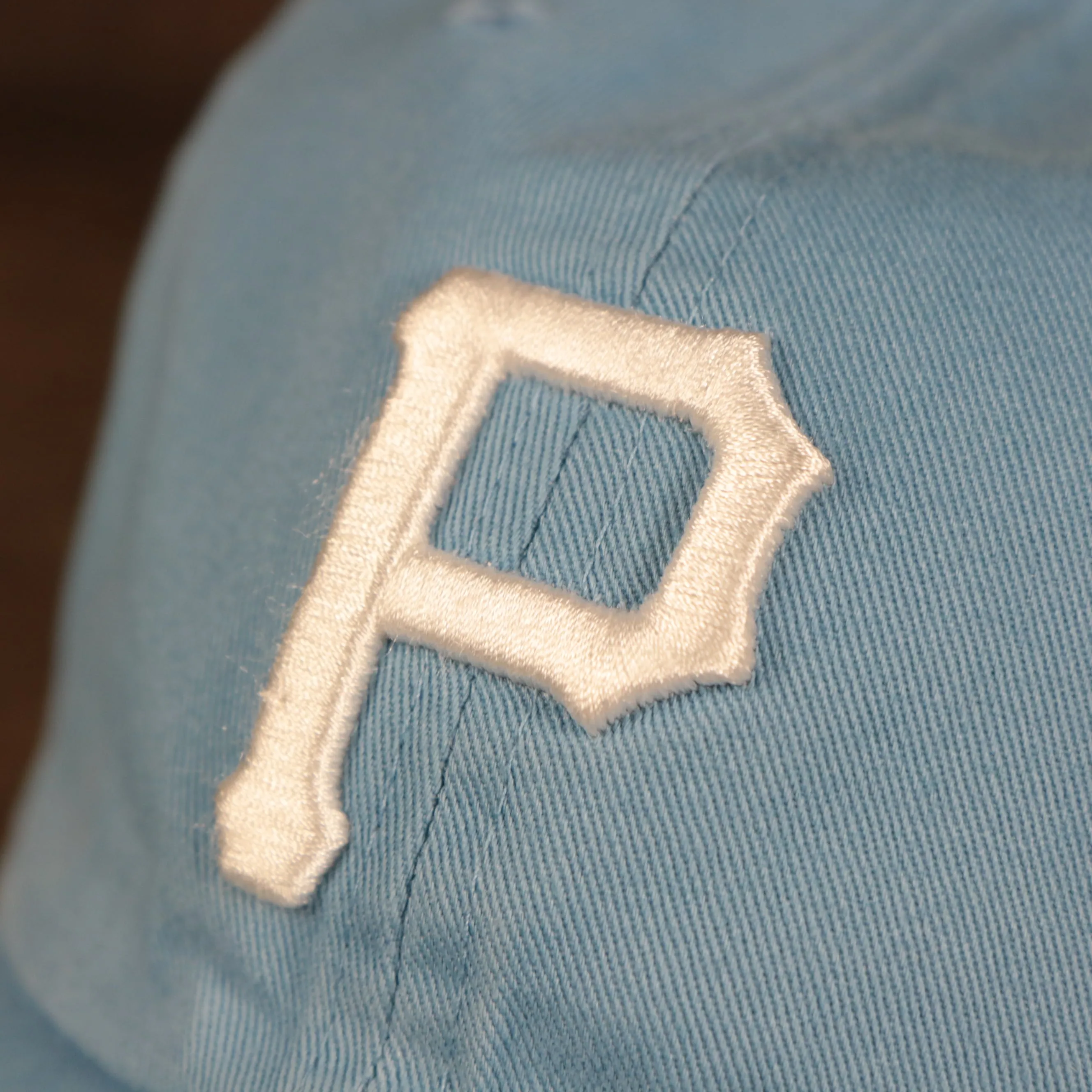 Pittsburgh Pirates Pink Bottom Icy Blue Clean Up Dad Hat