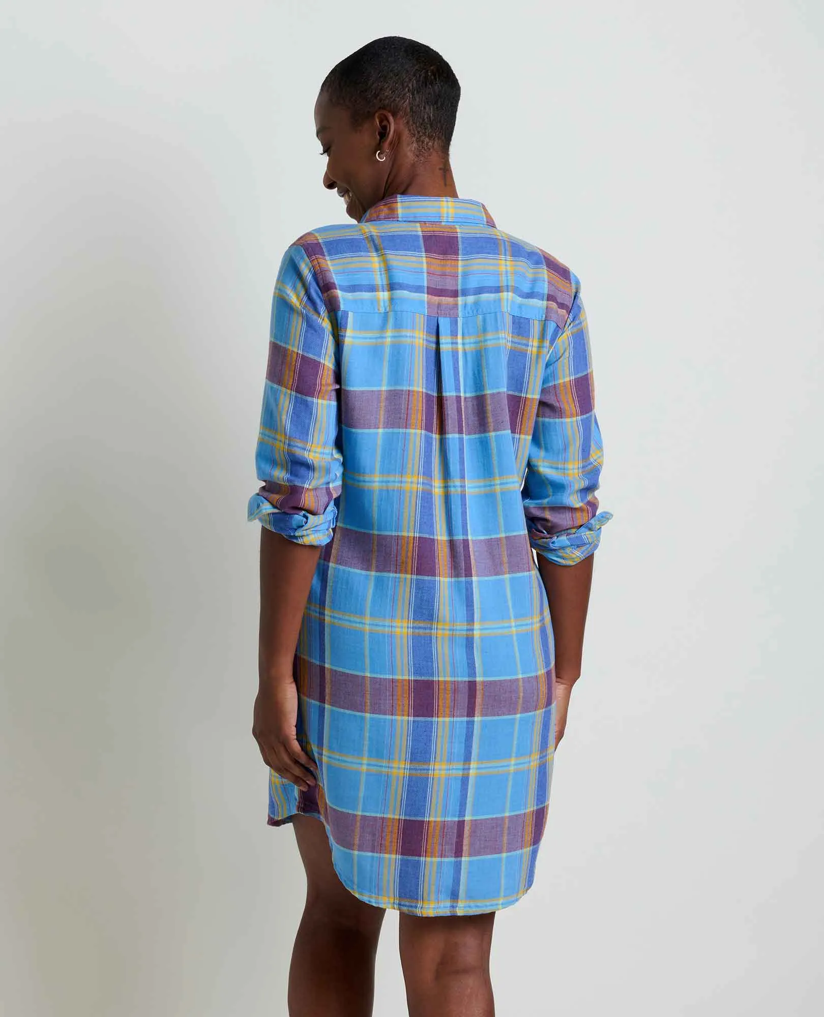 Re-Form Flannel Shirtdress