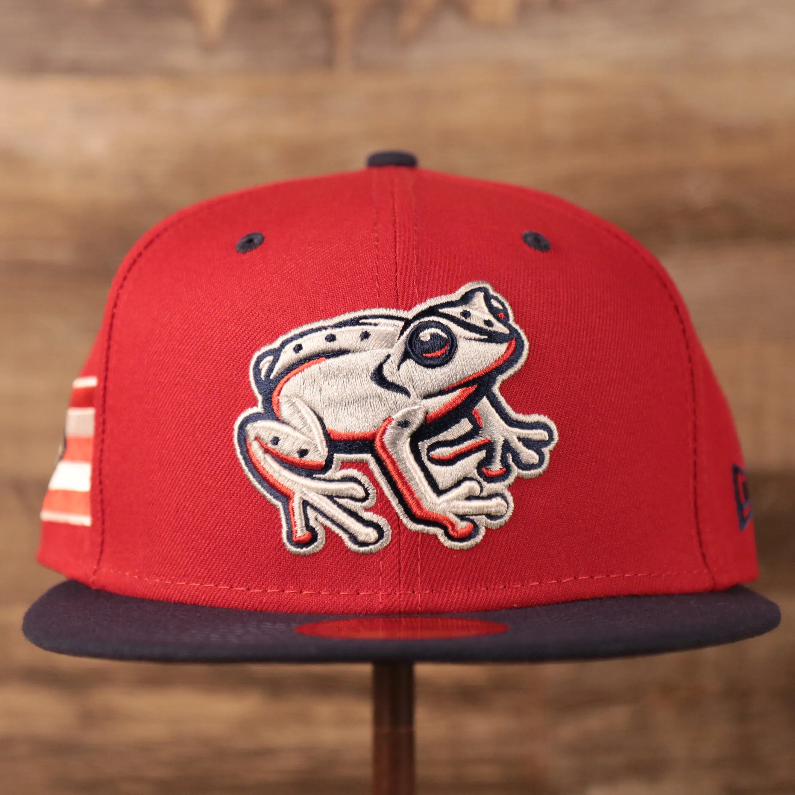 Red Coqui Fitted 59Fifty Cap | MILB Copa Hats | Lehigh Valley Iron Pigs 5950