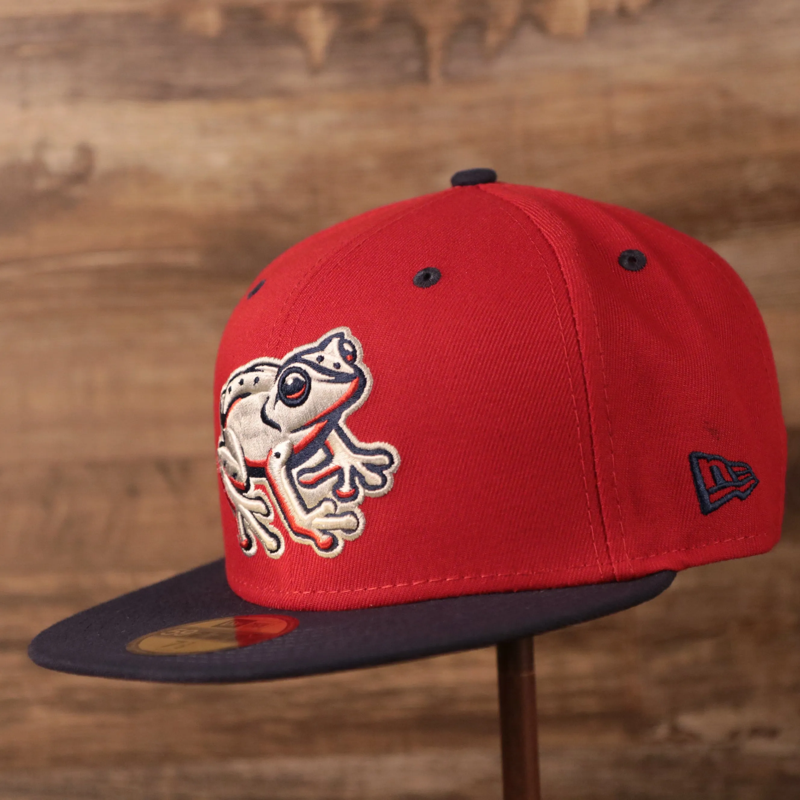 Red Coqui Fitted 59Fifty Cap | MILB Copa Hats | Lehigh Valley Iron Pigs 5950