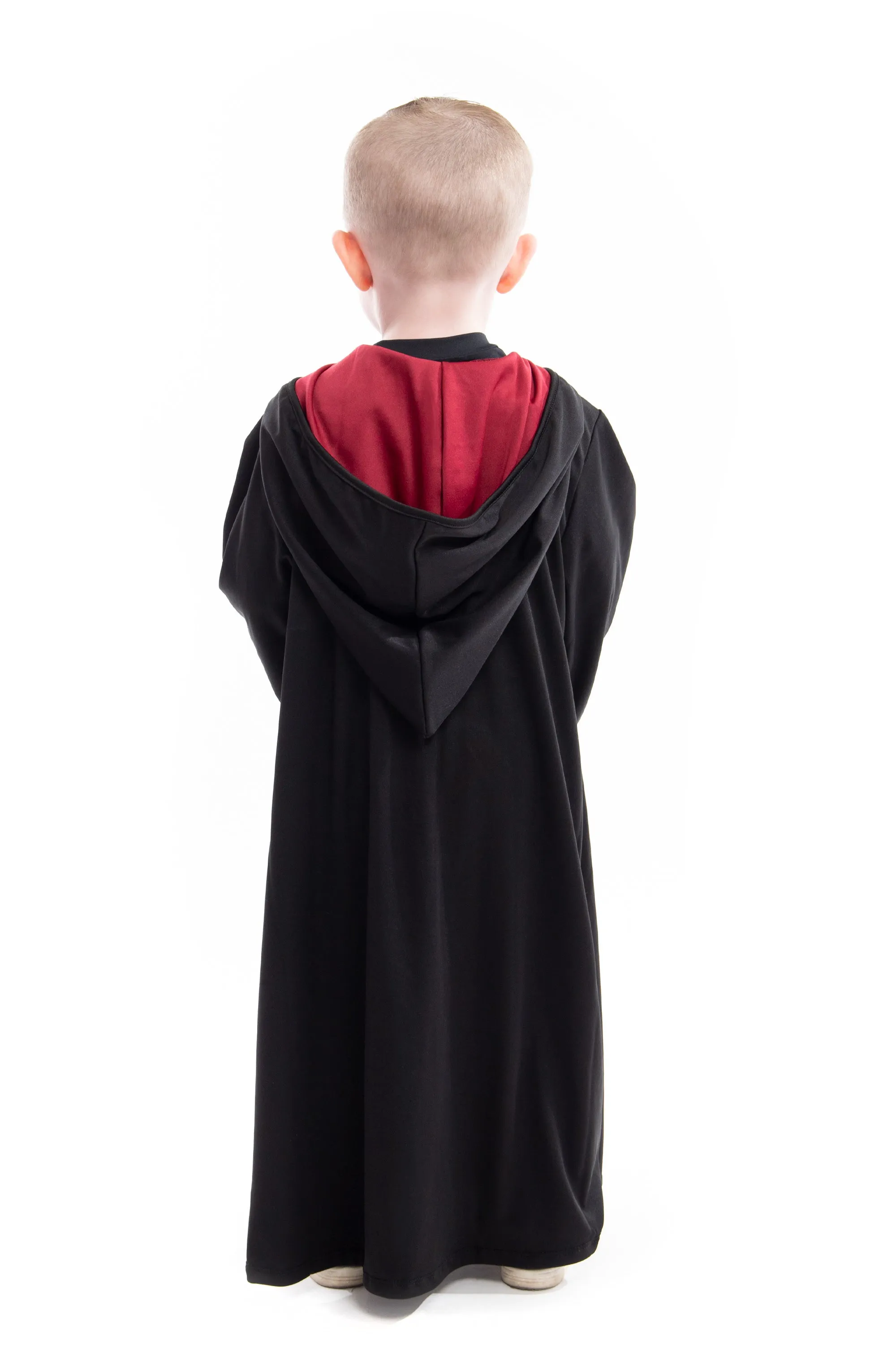 Red Hooded Wizard Robe