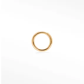 Round Jump Ring Open 10k Rose Gold 24g (0.5mm) for Permanent Jewelry