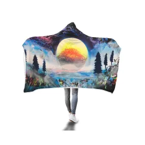 SHOCKA PLANET HOODED BLANKET