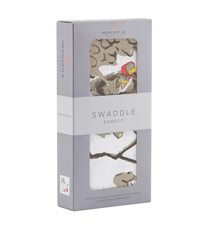 Snort Bamboo Swaddle Small Book Gift Set