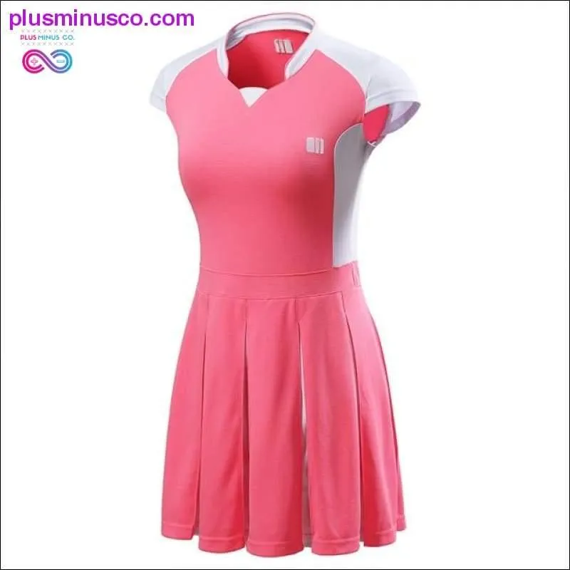 Sport Badminton Women Dress Short Sleeve Table Tennis