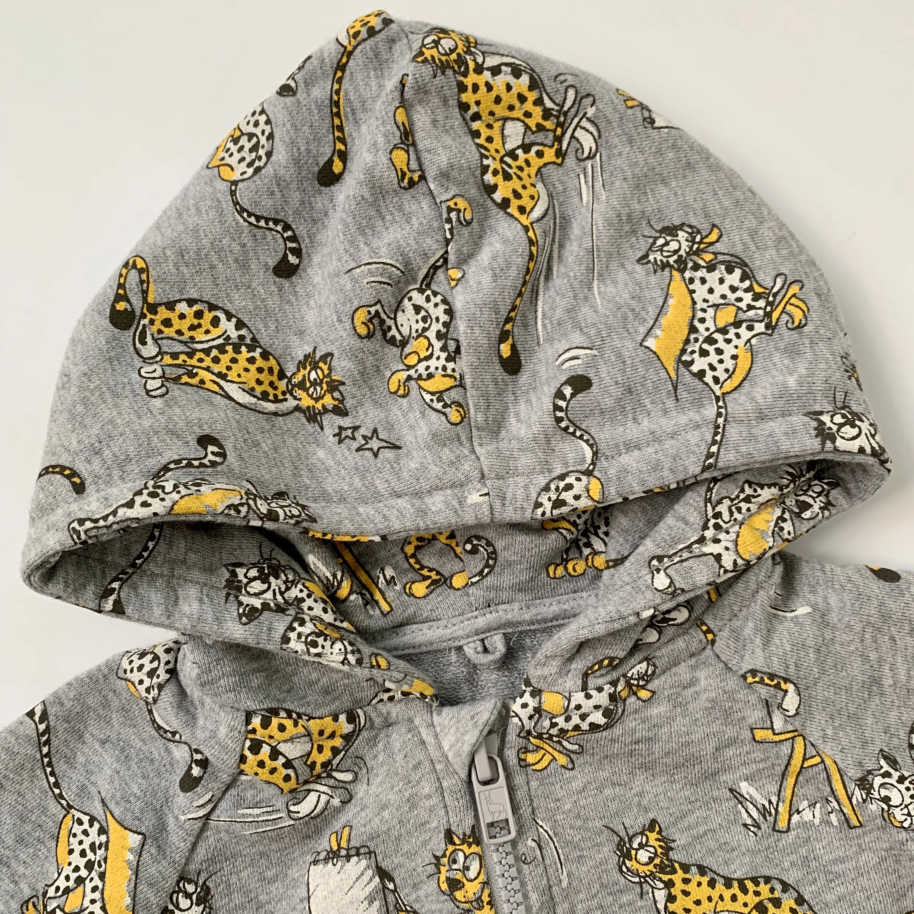 Stella McCartney Cheetah Print Hooded Top: 24 Months