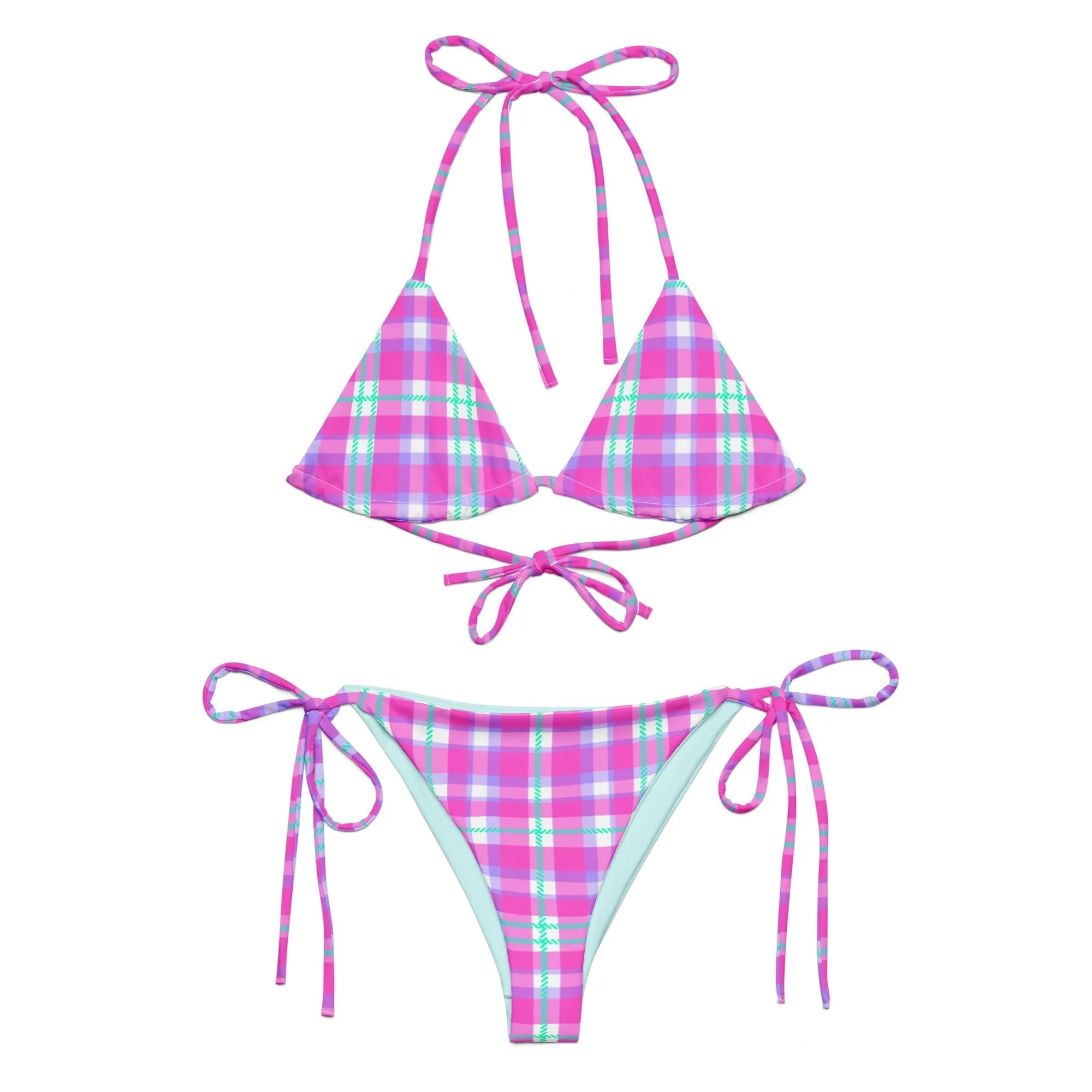 STRING BIKINI SET ECO - RETROCHECKI